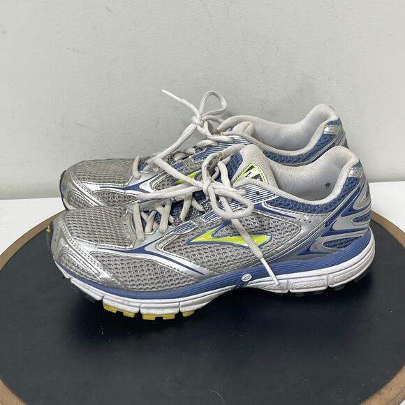 Brooks Silver and Blue Athletic Shoes - Picture 8 of 14
